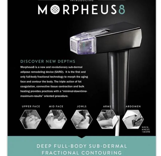 MORPHEUS8 RADIO FREQUENCY MICRONEEDLING