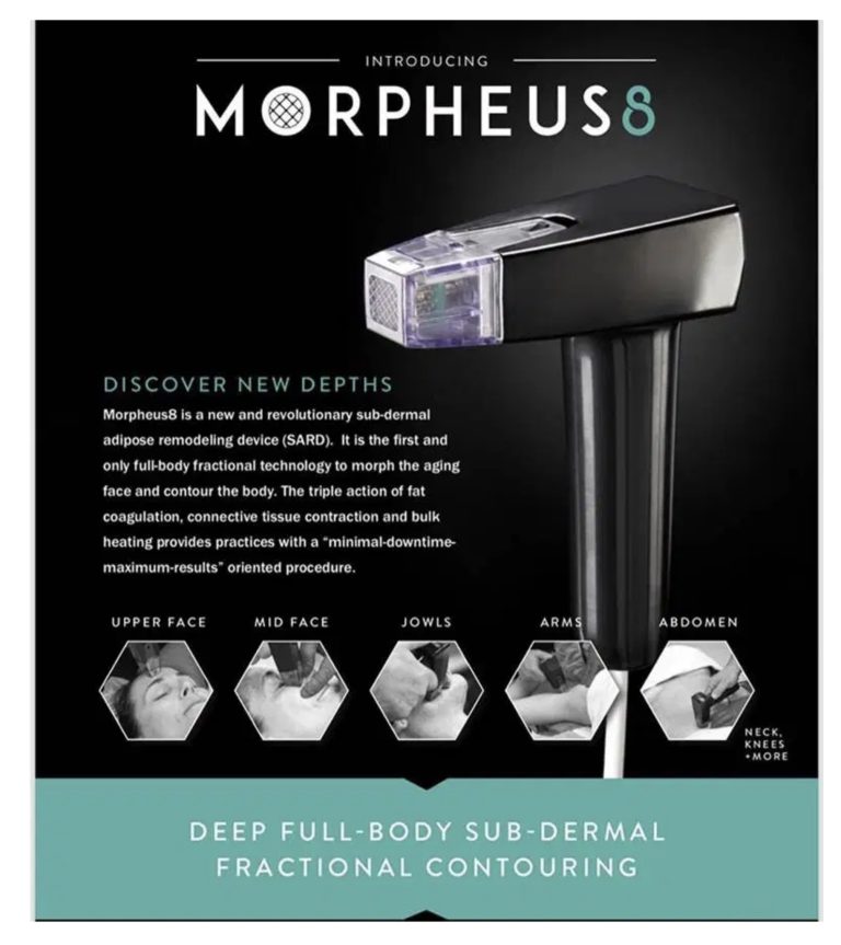 MORPHEUS8 RADIO FREQUENCY MICRONEEDLING